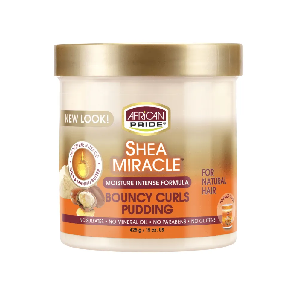 African Pride Shea Miracle Bouncy Curls Pudding 425g